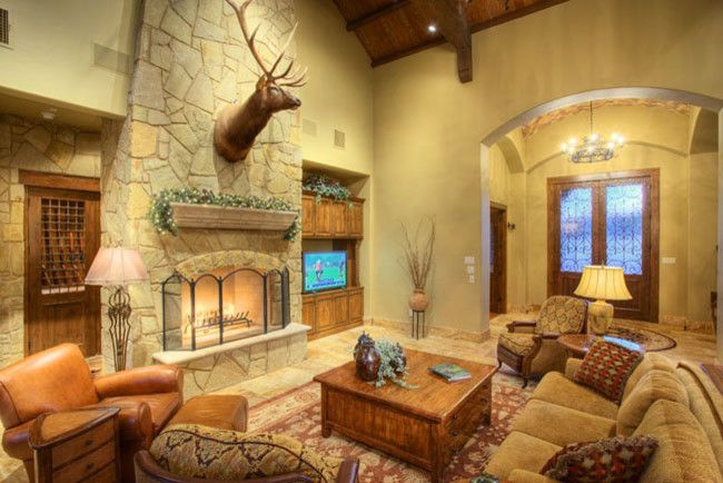 Estancia Austin for a Southwestern Living Room with a Southwestern and Estancia Way by Shawn F. Hood Design
