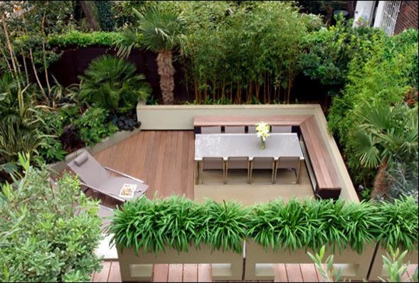 Evergreen Terrace Apartments for a Contemporary Patio with a Contemporary and Regents Park Garden by Mylandscapes