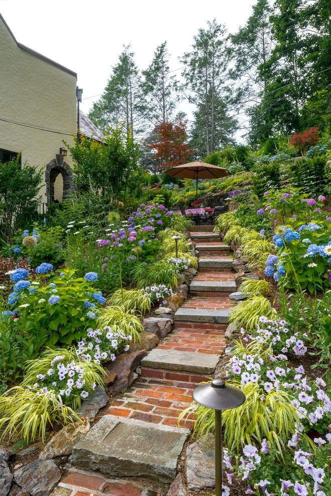 Evergreen Terrace Apartments for a Traditional Landscape with a Fence and Casual Elegance in Westchester County, Ny by Westover Landscape Design, Inc.