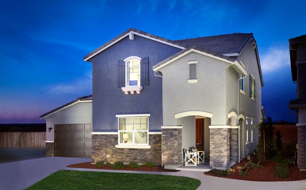 Excalibur Homes for a Traditional Exterior with a Meritage Homes and Sierra Commons | Roseville, Ca by Meritage Homes