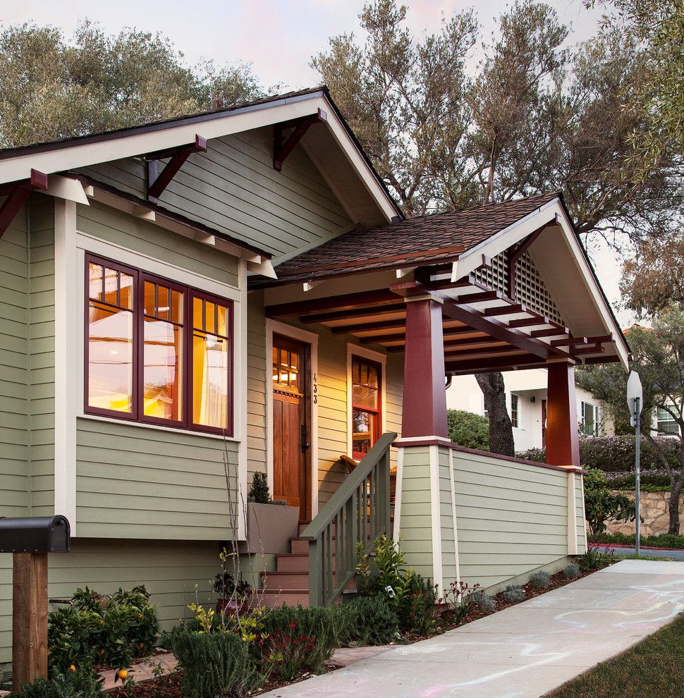 Fans Edge Promo Code for a Craftsman Porch with a Wood Siding and Craftsman Bungalow Remodel by Allen Construction