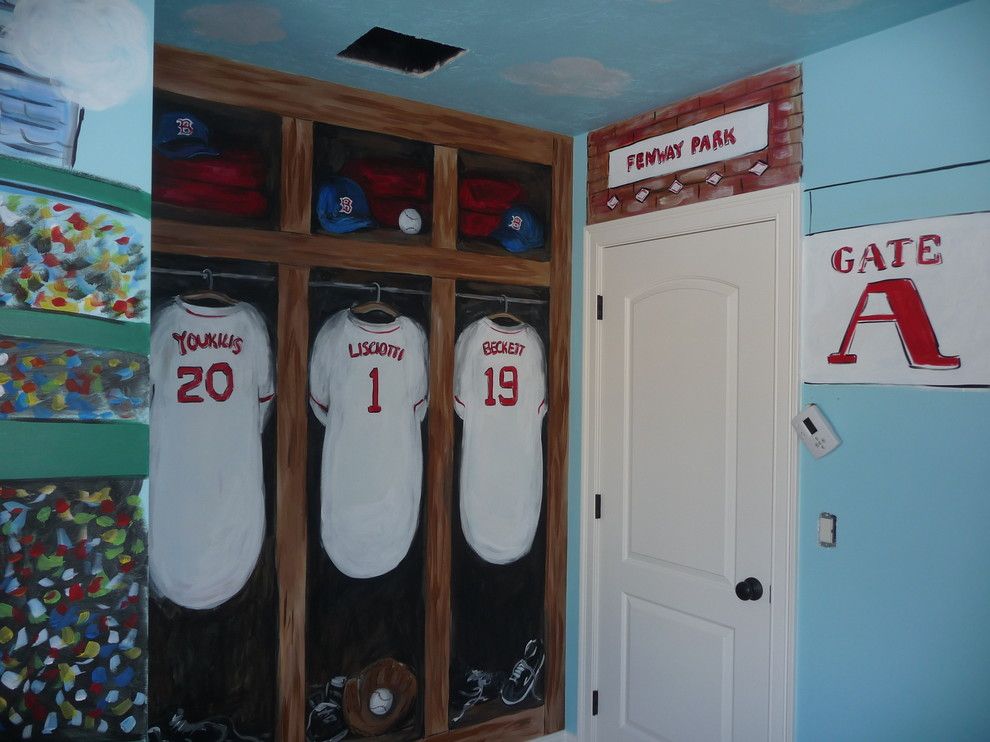 Fenway Park Map for a Traditional Kids with a Baseball Nursery and Fenway Park Boston Red Sox by Crowley Art Studio