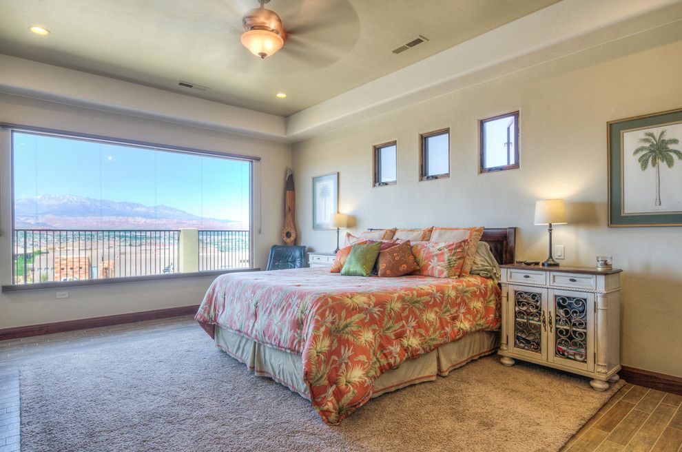 Firerock for a Beach Style Bedroom with a Beach Style and Stone Cliff #401 by Firerock Custom Homes