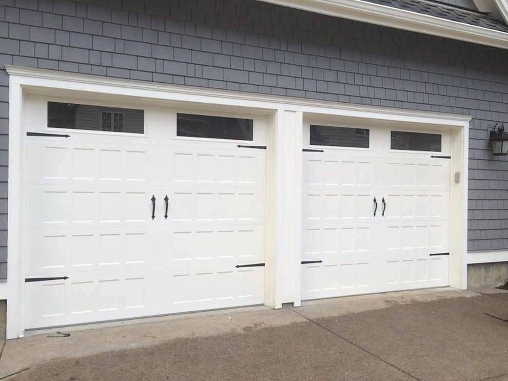 Fireside Portland for a Traditional Garage with a Carriage Garage Doors and Garage Doors by Fireside Home Solutions