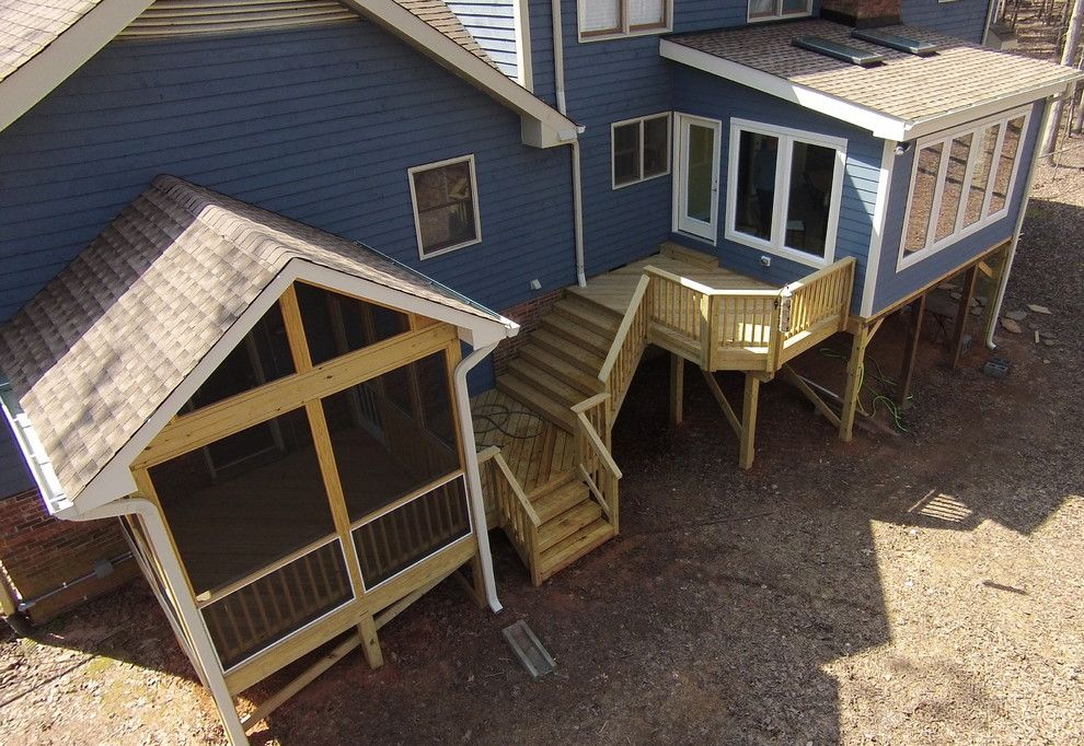 Firestone Raleigh Nc for a Traditional Spaces with a Deck and Sunroom, Screened Porch, and Deck in Raleigh, Nc by Archadeck of Raleigh Durham