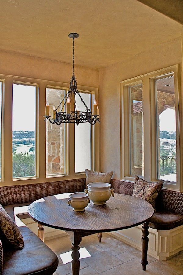 Fox Hills Golf Course for a Mediterranean Dining Room with a Golf Course Homes and 3850 Pawnee Pass, Overlook of Flintrock by Canyon Creek Homes, Lp