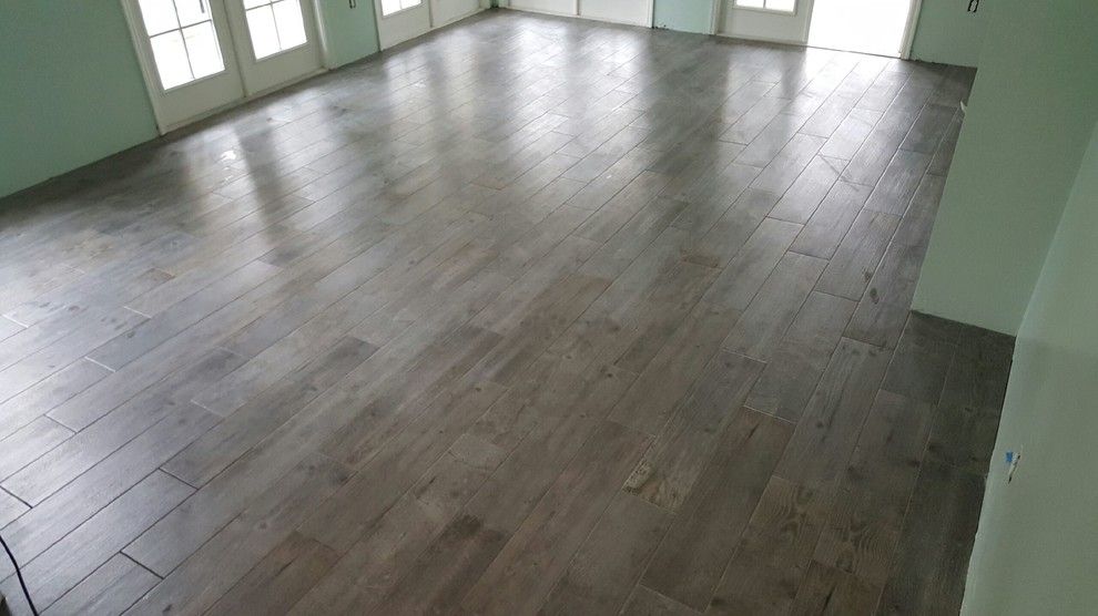 Frank Family Winery for a  Spaces with a Wood Look Tile and Our Installations by Frank Hollinger Family Flooring