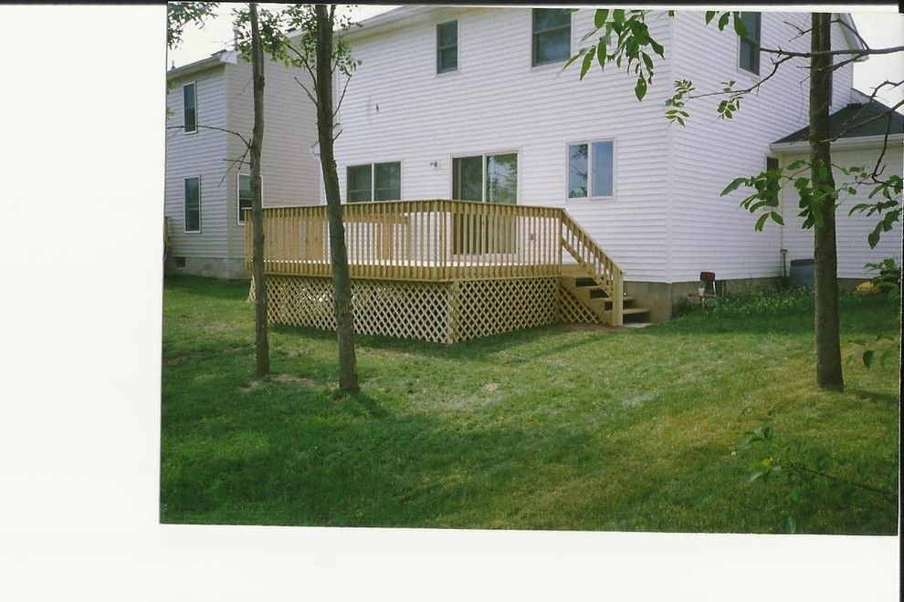 Frontier Rochester Ny for a  Spaces with a Deck Construction Rochester Ny and Deck Construction in Rochester, Ny by Kilbury Construction