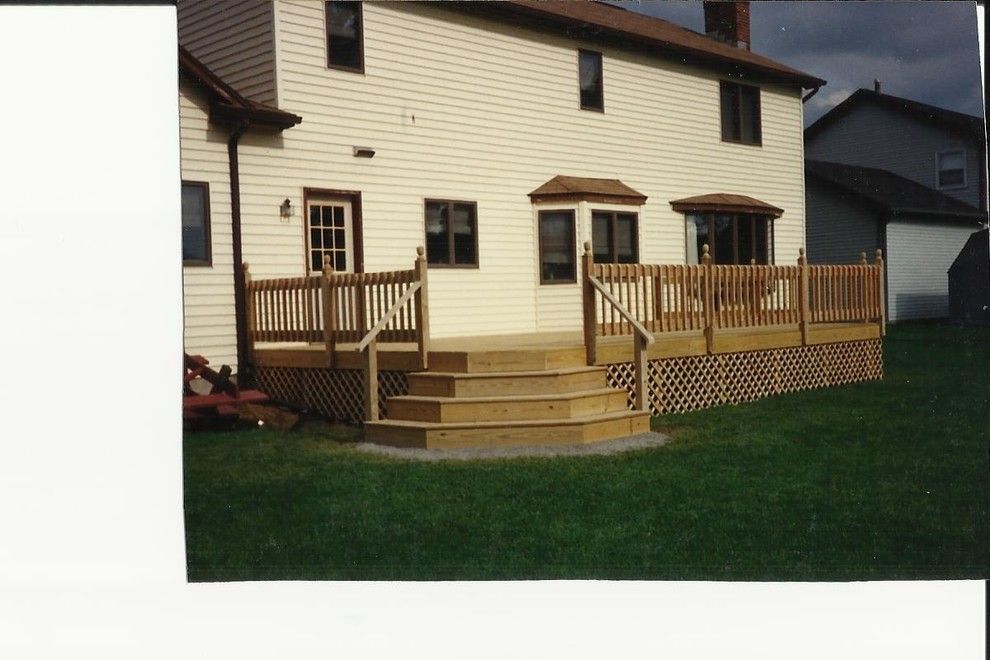 Frontier Rochester Ny for a  Spaces with a Deck Construction Rochester Ny and Deck Construction in Rochester, Ny by Kilbury Construction