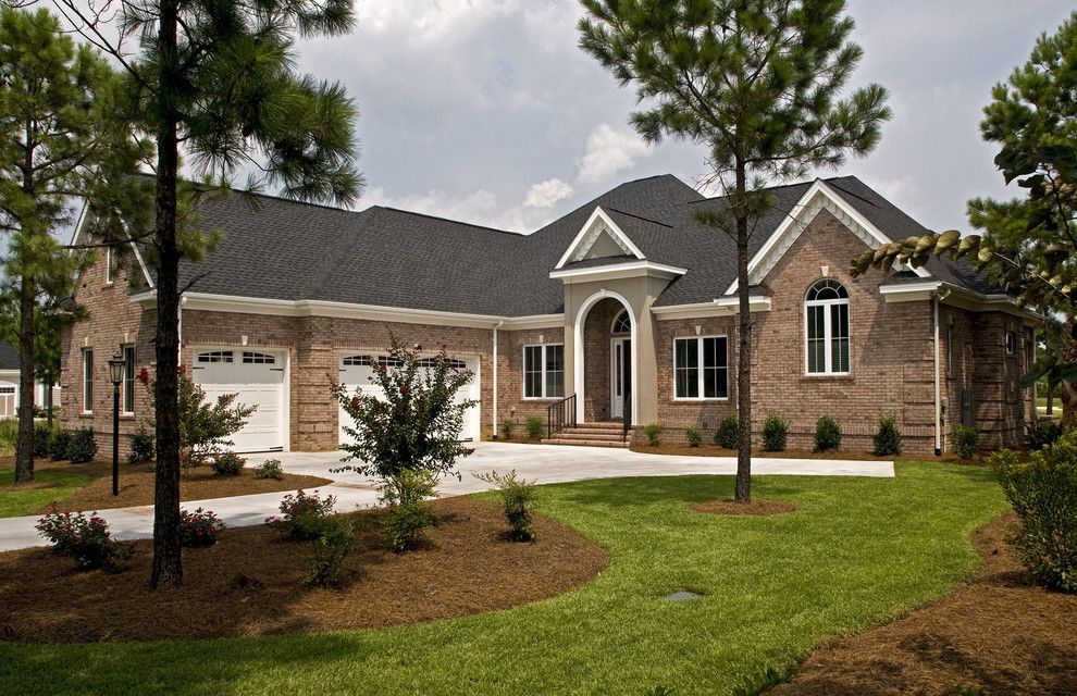 Garage Sales Okc for a Traditional Exterior with a Turf and Ullswater by Blue Sky Building Company