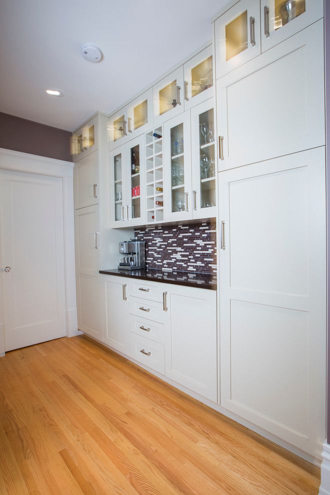 Gemcraft Homes for a Transitional Kitchen with a Large Kitchen Island and 1912 Renovation by Stonebridge Crafted Homes