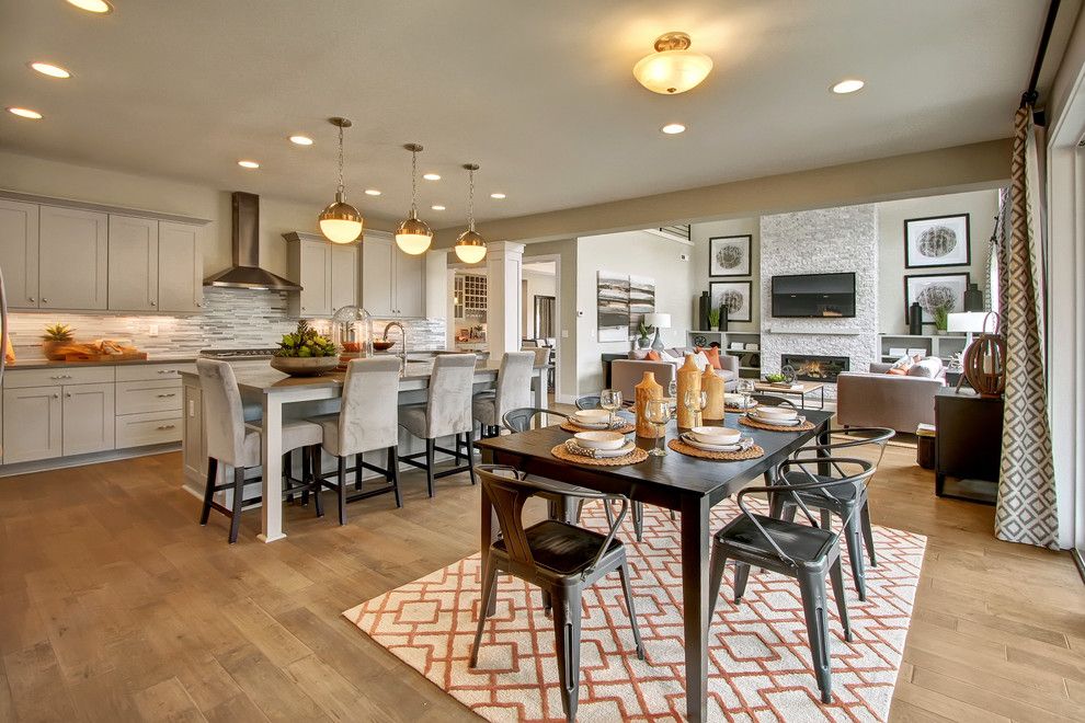 Gig Harbor Theater for a Craftsman Kitchen with a Crown Molding and the Enclave at Harbor Hill | Gig Harbor by Quadrant Homes