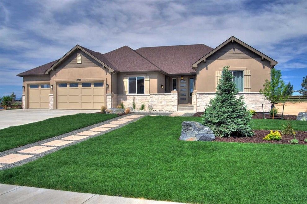Gj Gardner Homes for a  Exterior with a  and Vtm 2288 Model Home by Gj Gardner Homes Douglas County
