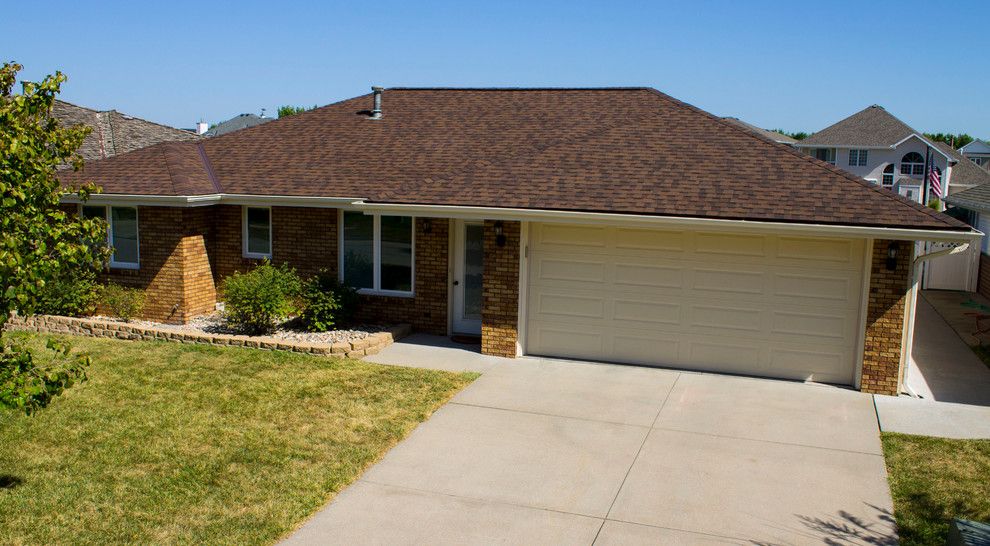 Glidden House for a Traditional Exterior with a New Roof and Finished Roofs 2013 by White Castle Roofing