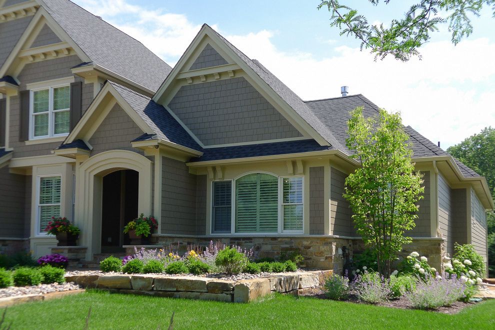 Glidden House for a Traditional Exterior with a Traditional and Wedgewood, Woodbury, Mn   Inspiration Ideas by Kim Ziton, Keller Williams Premier Realty