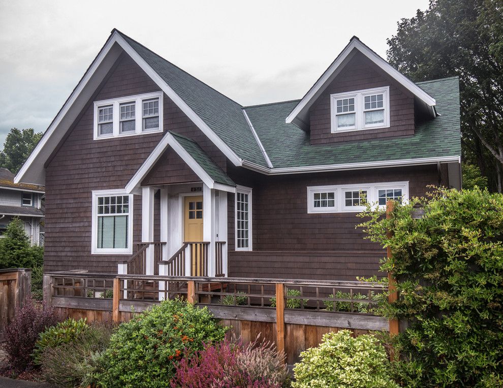 Glidden House for a Traditional Exterior with a Two Story Master Suite and Family Room Addition and Two Story Addition to Port Angeles House by Dungeness Design