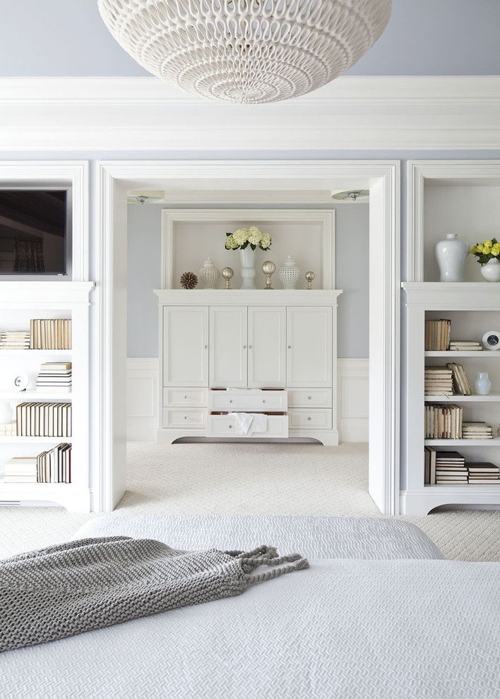 Go.pier1.com for a Transitional Bedroom with a Neutral Colors and Parkwood Road Residence Master Bedroom 2 by Martha O'hara Interiors