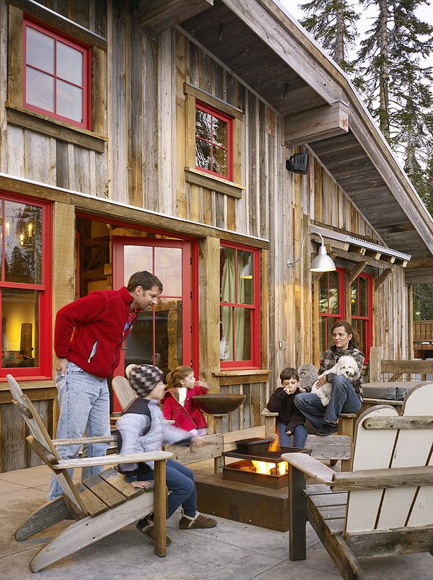 Goleta Ca Weather for a Traditional Spaces with a Traditional and Ski Barn by Kelly and Abramson Architecture