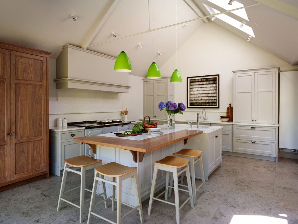 Goodwood Furniture for a Farmhouse Kitchen with a Handmade and Sociable Family Living by Teddy Edwards