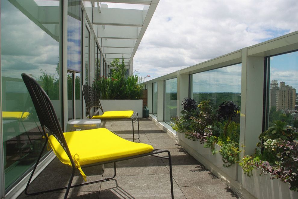 Grand Hyatt Nyc for a Modern Landscape with a Indoor Outdoor Living and Grand Army Plaza Rooftop Garden Ii by Staghorn Nyc