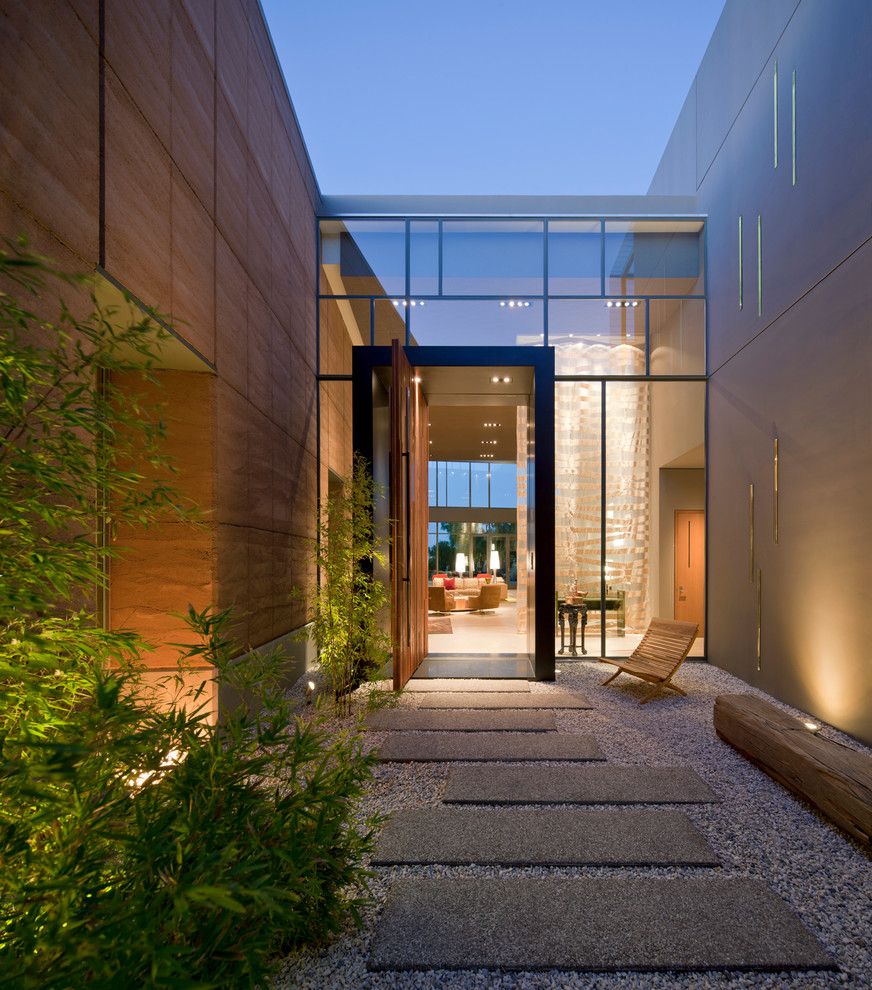 Grandview Heights Schools for a Contemporary Entry with a Glass Wall and J2 by Assemblage Studio