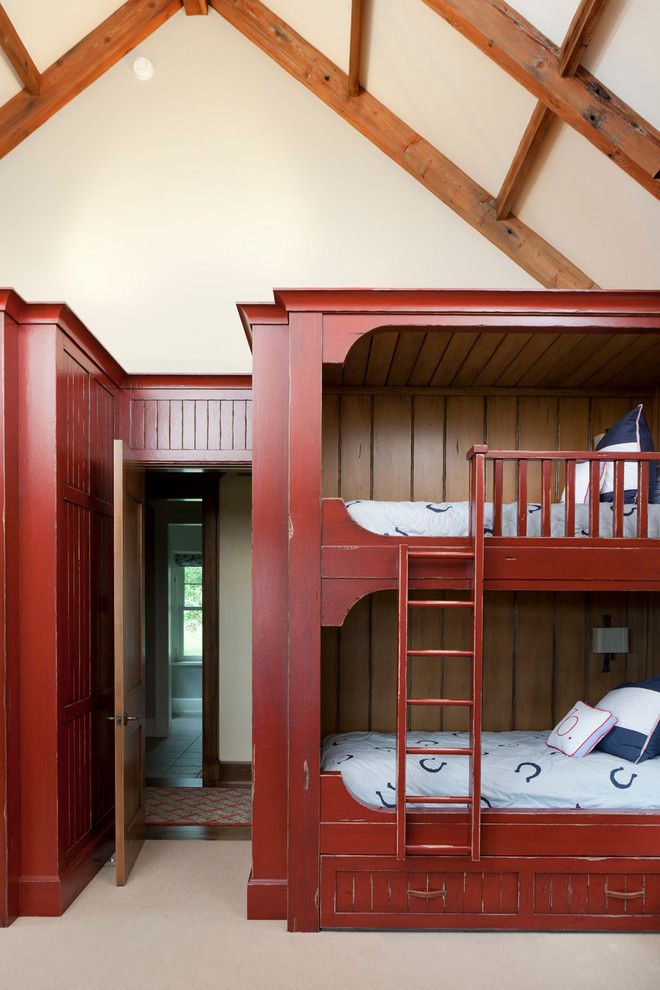 Grandview Heights Schools for a Rustic Kids with a Shared Bedroom and Projects by Snake River Interiors