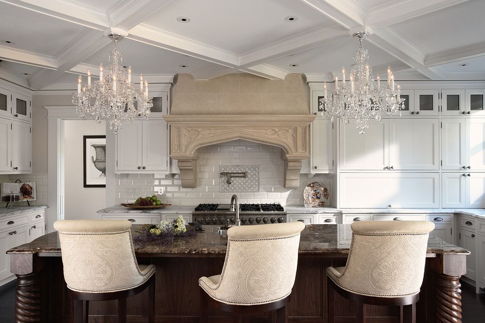 Granite Run Gmc for a Traditional Kitchen with a Coffered Ceiling and Historic St. Paul Kitchen and Mudroom Addition/renovation by John Kraemer & Sons