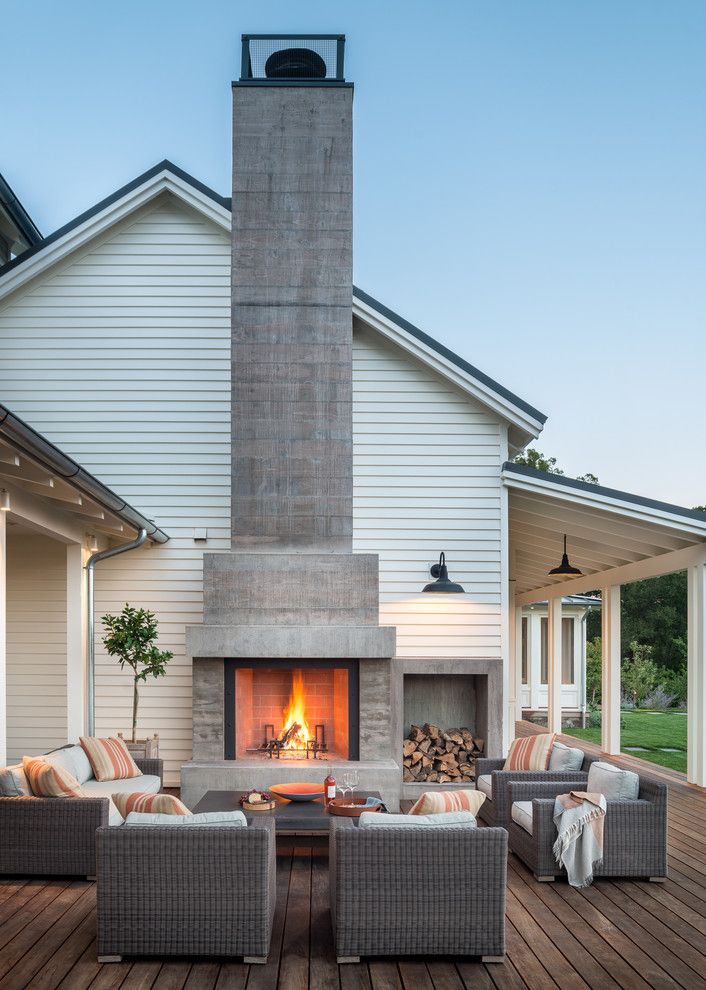 Great Neck Nissan for a Farmhouse Patio with a Metal Roofing and Napa Valley Residence by Moller Architecture, Inc.