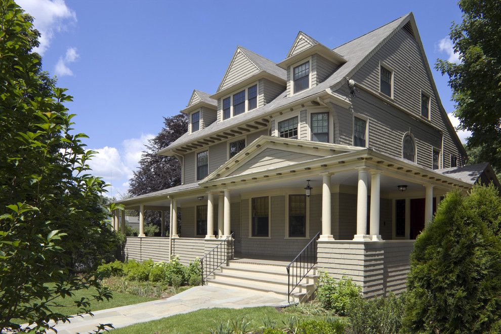 Greek Revival Homes for a Victorian Exterior with a Bay Window and This Old House by Lda Architecture & Interiors