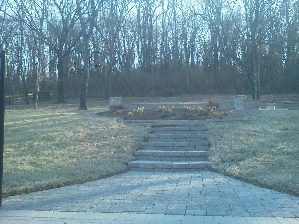 Greenleaf Landscaping for a  Spaces with a Firepit and Outdoor Living Space, Nashville, Tn by Greenleaf Landscapes Llc