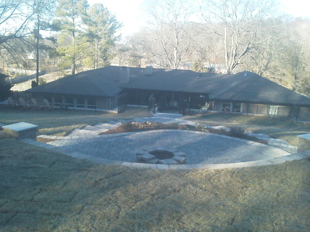 Greenleaf Landscaping for a  Spaces with a Paver and Outdoor Living Space, Nashville, Tn by Greenleaf Landscapes Llc