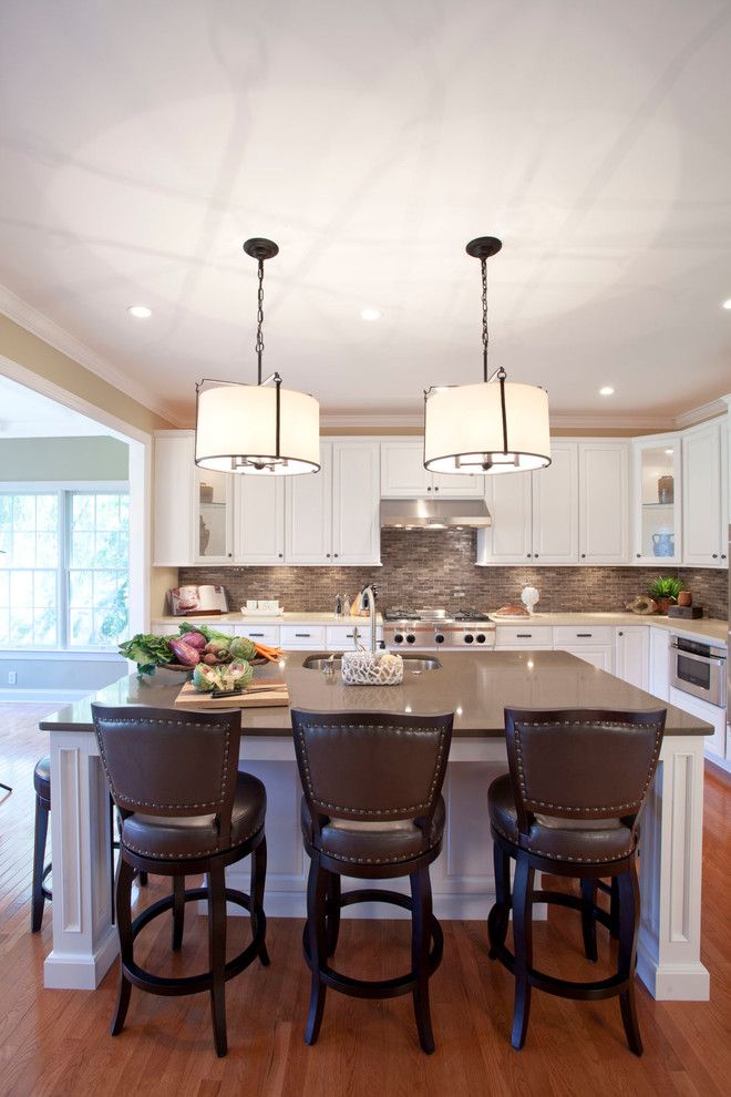 Grimesland Nc for a Transitional Kitchen with a Range Hoods and Loftus Design by Jim Schmid Photography