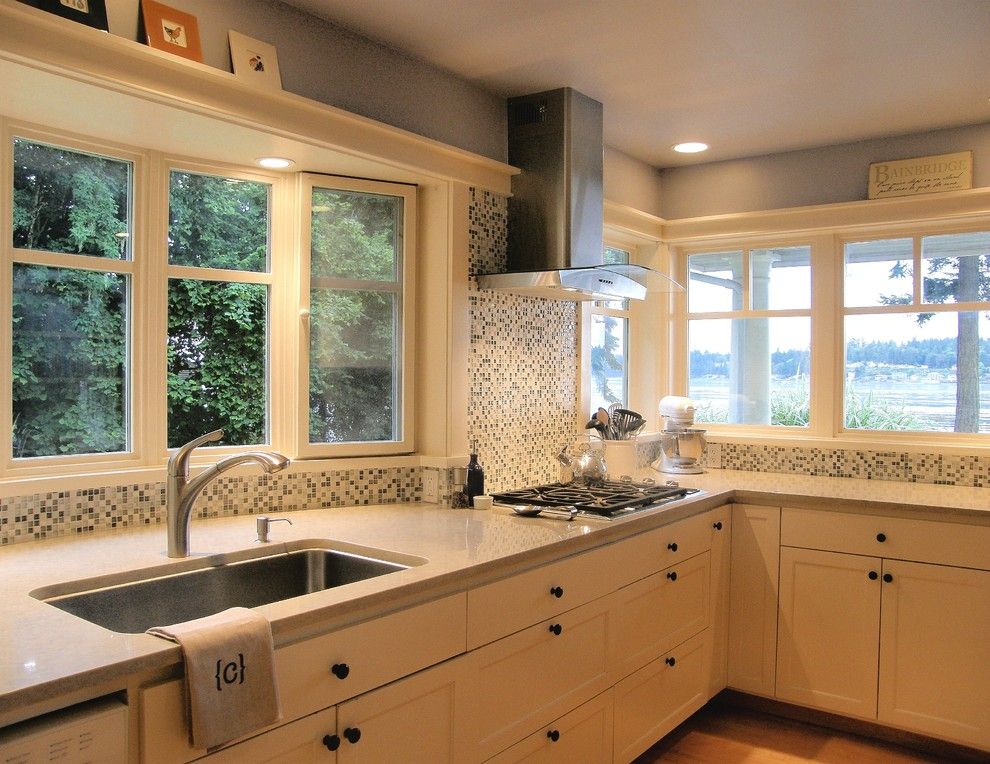 Habitat for Humanity Seattle for a Traditional Kitchen with a Kitchen and Kitchen Remodel  Bainbridge Island by Domain Design Architects