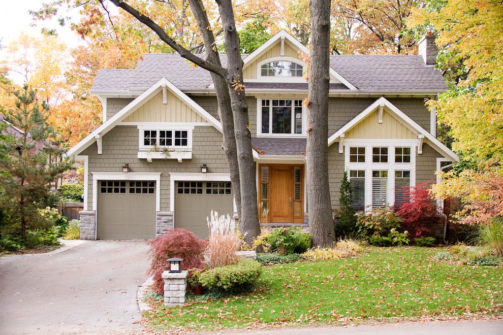 Hardie Trim for a Traditional Exterior with a Craftsman and the Window Box by David Small Designs