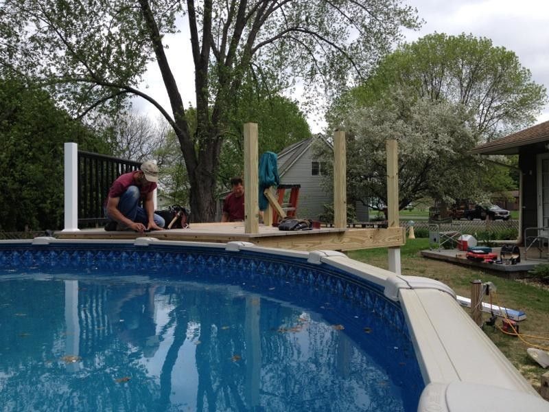 Hatfield Pool for a Traditional Pool with a Deck and Pool Deck Hatfield by Paradis Remodeling & Building, Llc