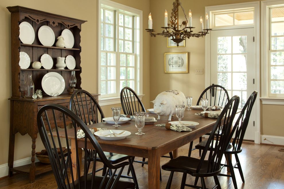 Haynes Furniture Richmond Va for a Traditional Spaces with a Dining Room and River Road Corridor Addition and Complete Home Renovation by Carnes Home Builders