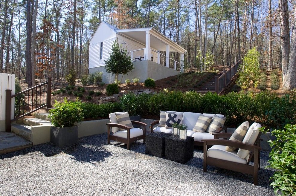 Hgtv Designers for a Transitional Landscape with a Hedges and 2012 Hgtv Green Home by Kemp Hall Studio