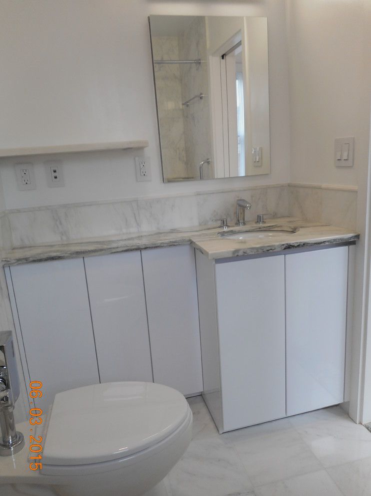 Highline Auto Sales for a Modern Bathroom with a Alno Starline and Down Town East Side Project by Retail Sales Manager / Designer / Alno New York