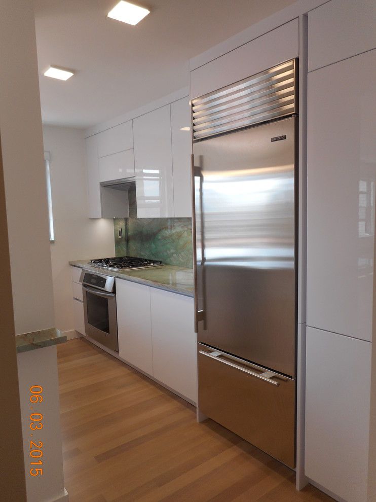 Highline Auto Sales for a Modern Kitchen with a Alnosign and Down Town East Side Project by Retail Sales Manager / Designer / Alno New York