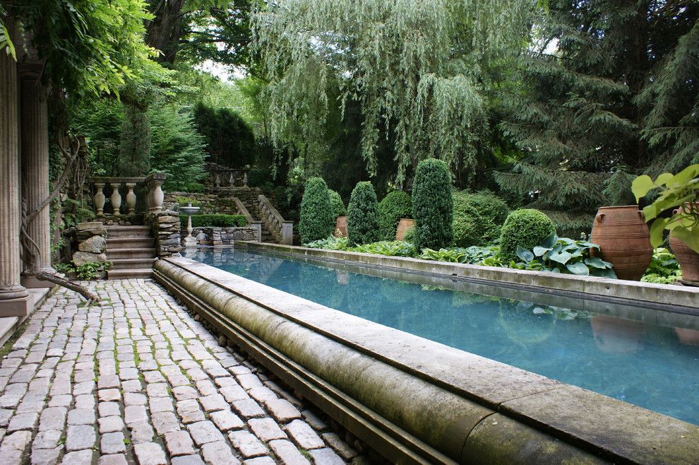 Hilton Garden Inn Windsor Ct for a Traditional Pool with a Plant Pots and Historic Infuences by Www.karlgercens.com