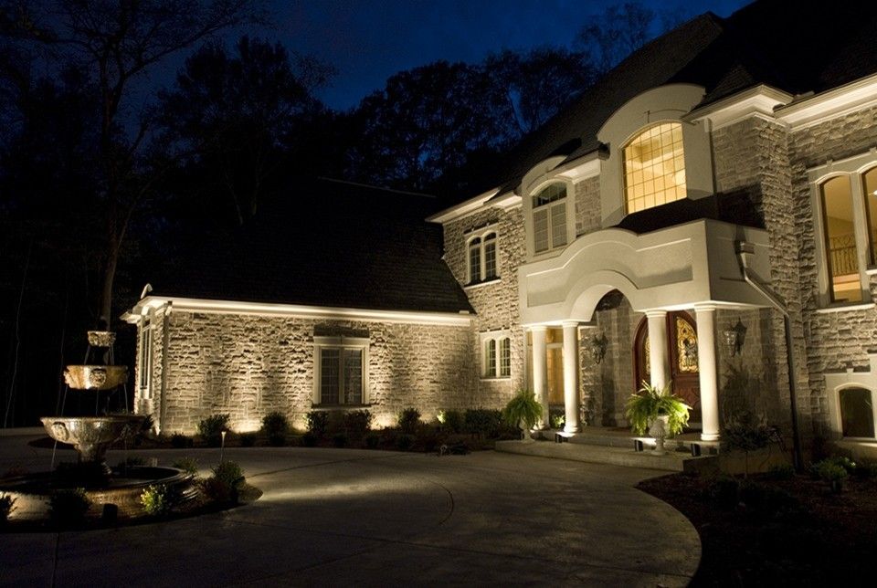 Hilton Head Lighthouse for a Contemporary Exterior with a Outdoor Lighting and Landscape Lighting   National Project by Lighthouse Outdoor Lighting   Savannah/hilton Head