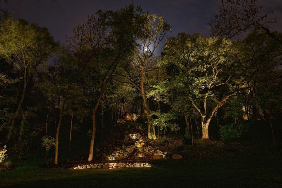 Hilton Head Lighthouse for a Contemporary Landscape with a Architectural Lighting and Architectural Lighting   National Project by Lighthouse Outdoor Lighting   Savannah/hilton Head