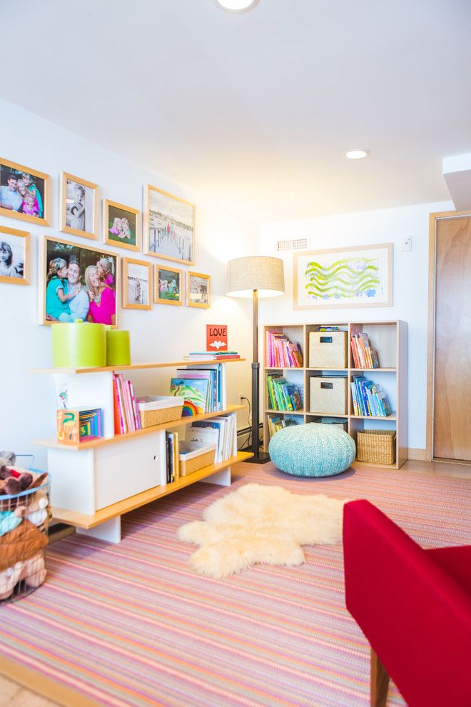 Holy Lamb Organics for a Contemporary Kids with a Blue and Marblehead Residence by North Fork Design Co.