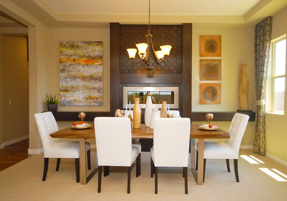 Home Depot Gilbert Az for a Contemporary Dining Room with a Brown Tones and Evolve @ Marbella Vineyards | Gilbert, Az | 5592  Renew Plan by Shea Homes   Arizona