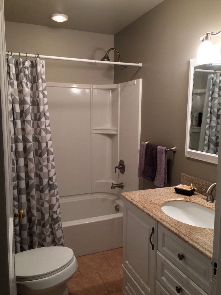 Home Depot Marietta Ga for a  Bathroom with a Hudson Valley Interior Design and Chatham Staging by Bespoke Decor