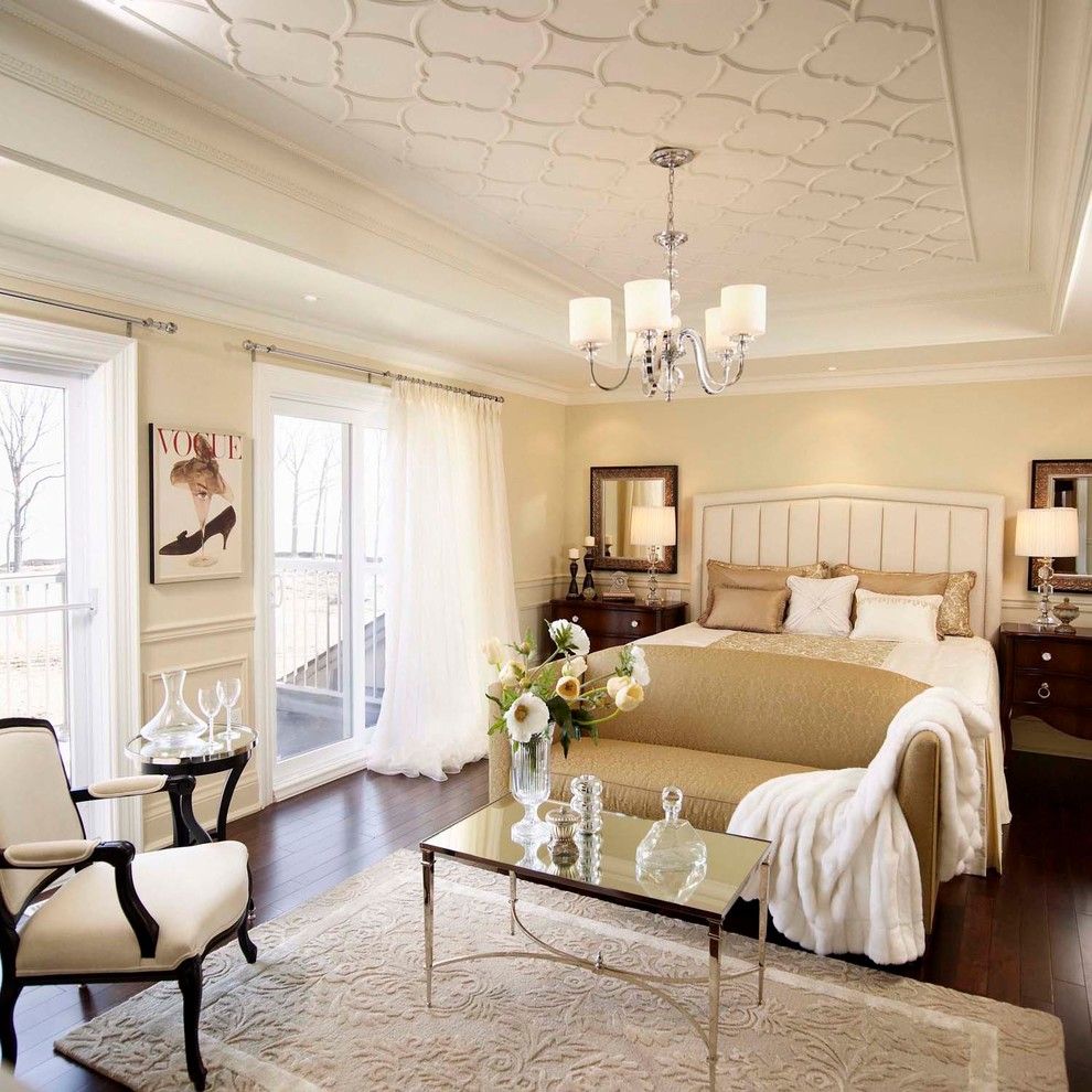 Home Depot Queen Creek for a Traditional Bedroom with a Nightstands and Regina Sturrock Design Classicism with a Twist by Regina Sturrock Design Inc.