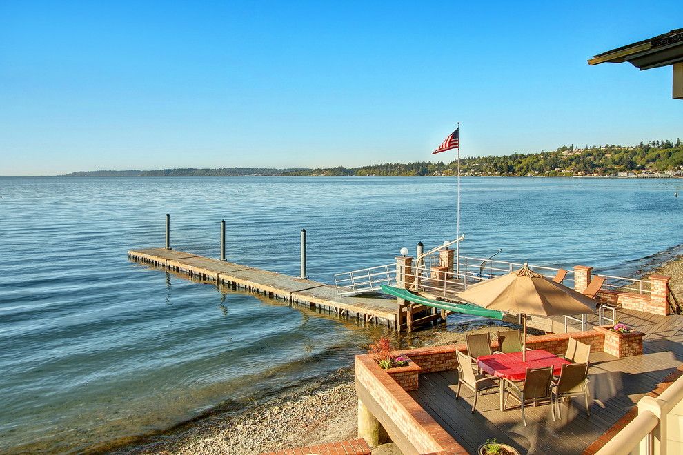 Hot Yoga Federal Way for a Contemporary Patio with a Dock and Sold | Contemporary Redondo Waterfront | 200 Sw 292nd St | Federal Way, Wa by Ohrt Real Estate Group   Keller Williams