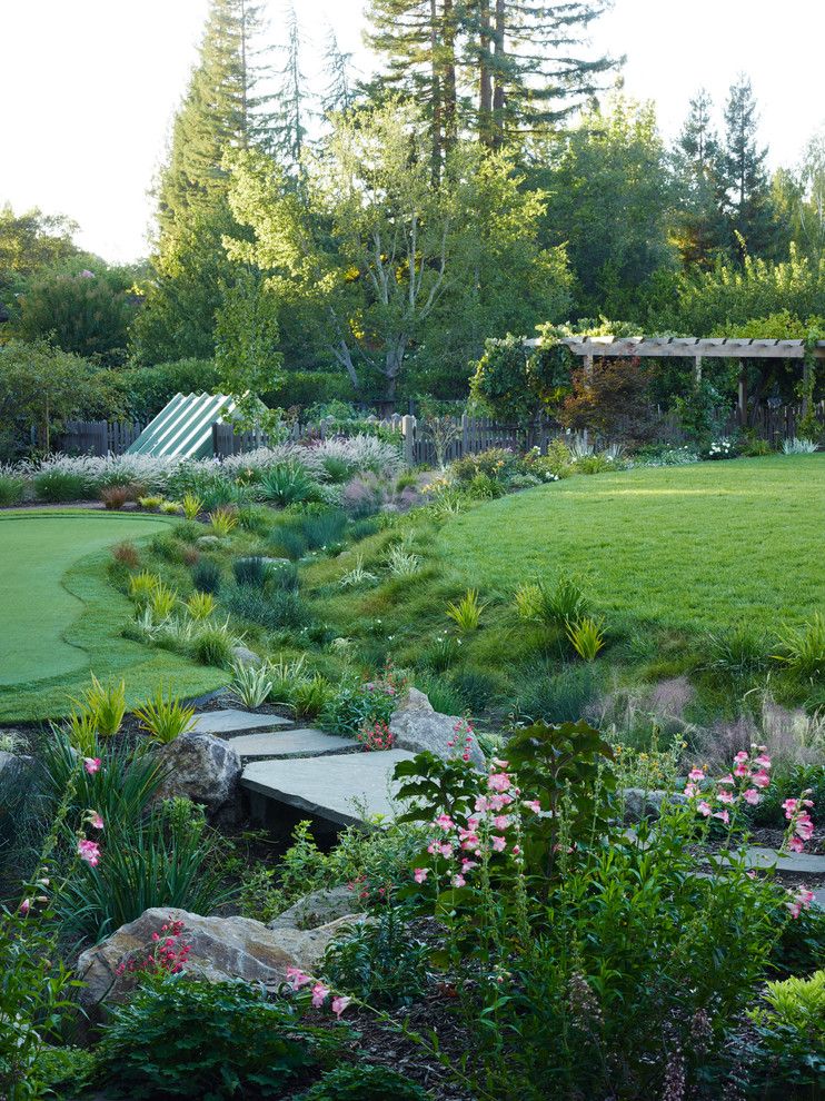 How Do Tankless Water Heaters Work for a Craftsman Landscape with a Lily and California Country by David Thorne Landscape Architect