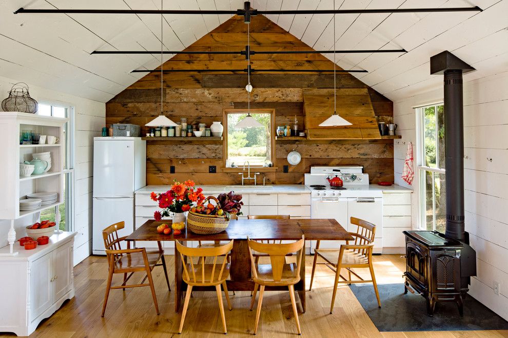 How to Get Rid of Mosquitoes in Your House for a Farmhouse Kitchen with a Vaulted Ceiling and Tiny House by Jessica Helgerson Interior Design