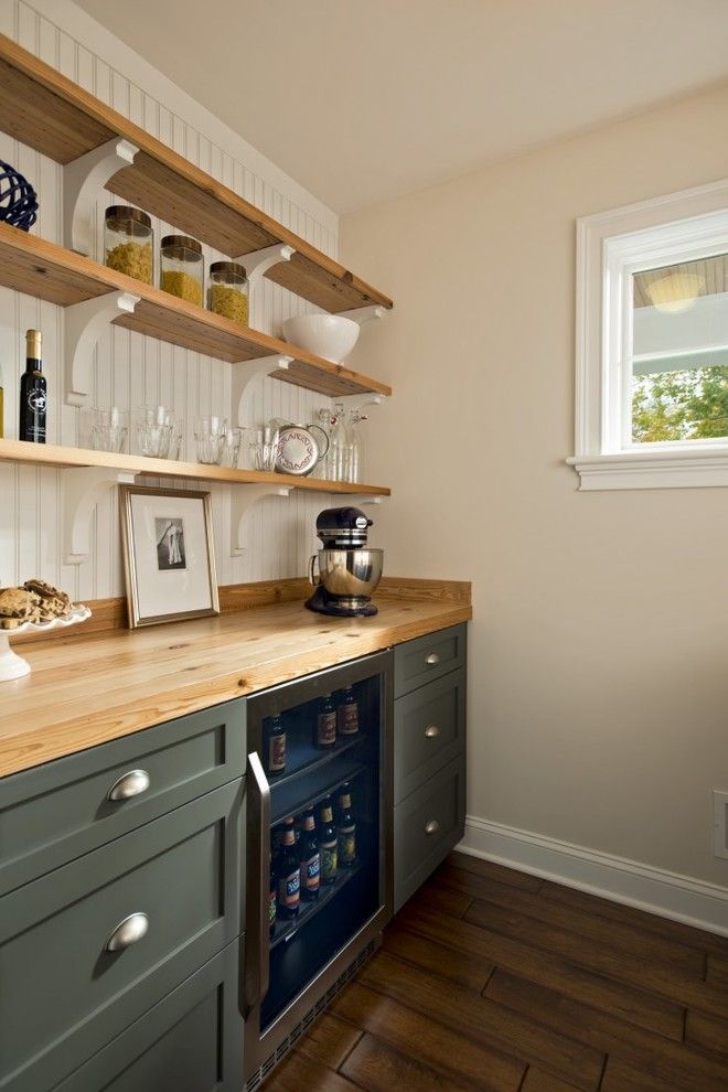 How to Get Rid of Moths in Pantry for a Traditional Kitchen with a Bead Board and 2013 Saratoga Showcase of Homes   Executive Homes Runner Up    Best Kitchen by Columbia Cabinets